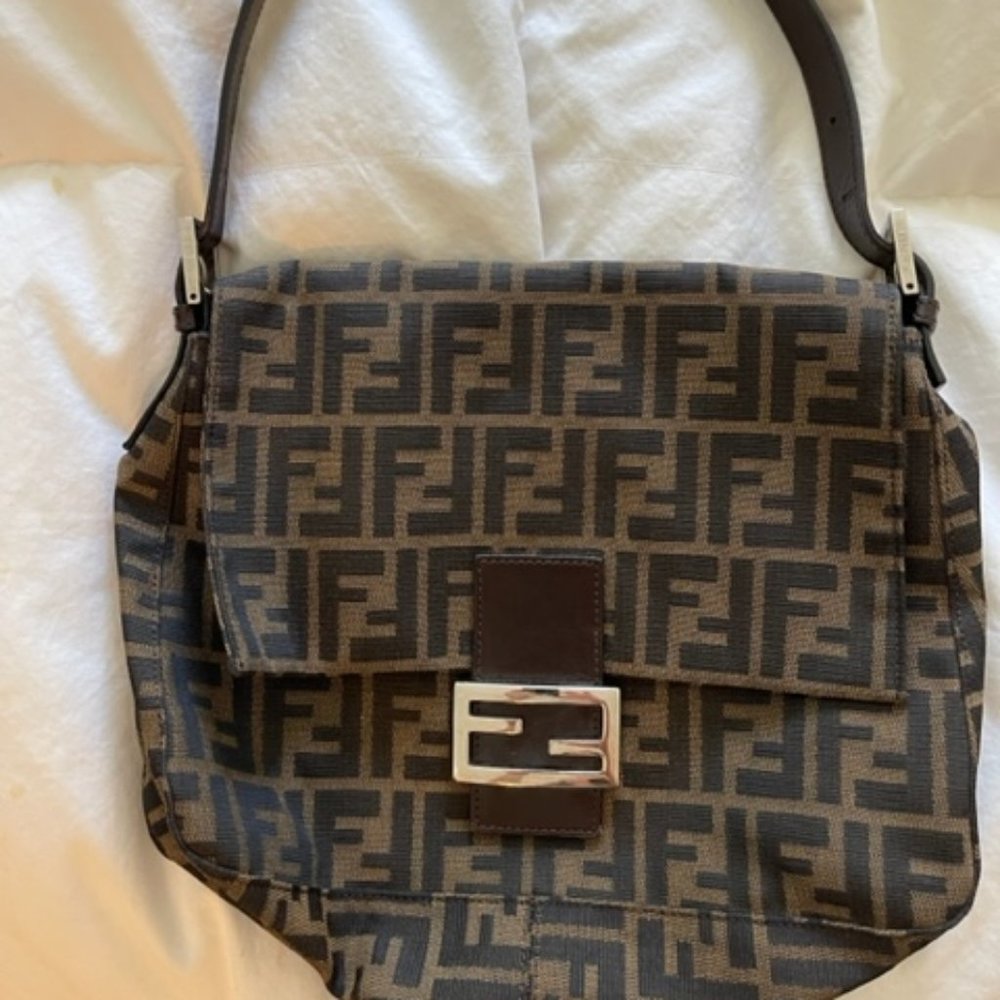 Fendi Baguette Zucca shoulder bag